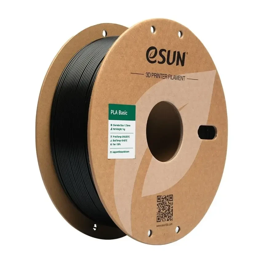 Esun PLA Basic Filament Siyah 1.75mm 1000gr - 1