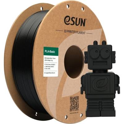 Esun PLA Basic Filament Siyah 1.75mm 1000gr - 2 data-big=