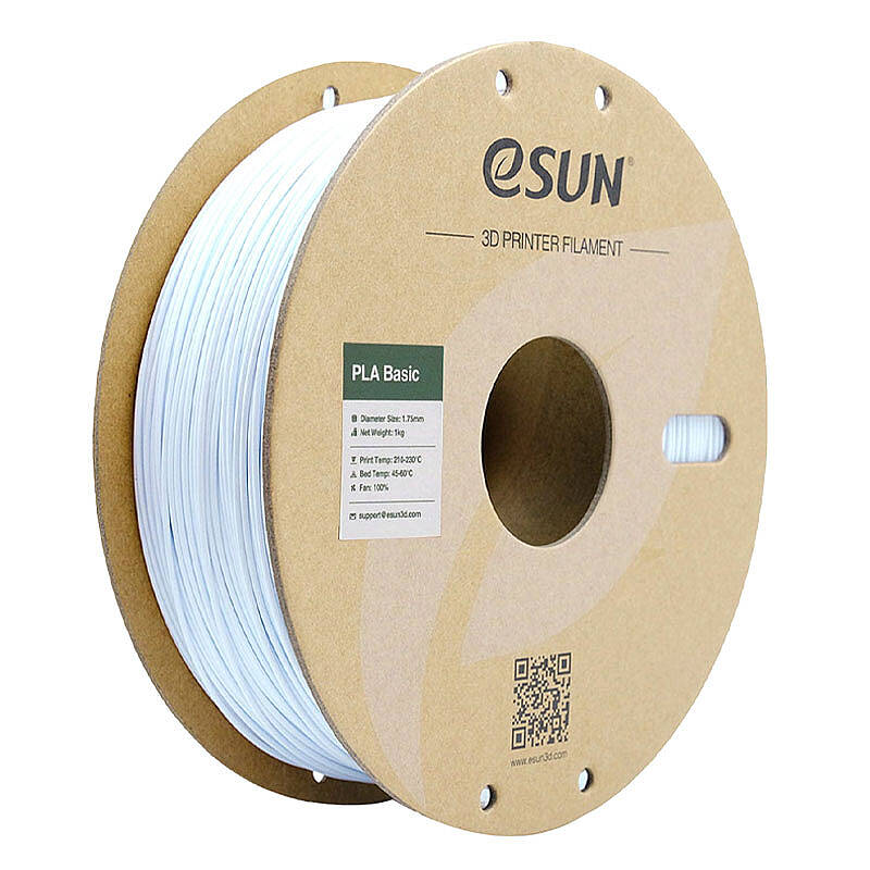 Esun PLA Basic Filament Soğuk Beyaz 1.75mm 1000gr - 1