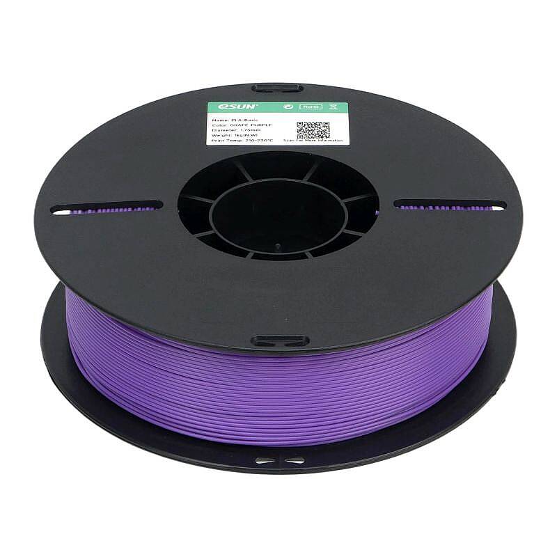 Esun PLA Basic Filament Grape Purple 1.75mm 1000gr - 3