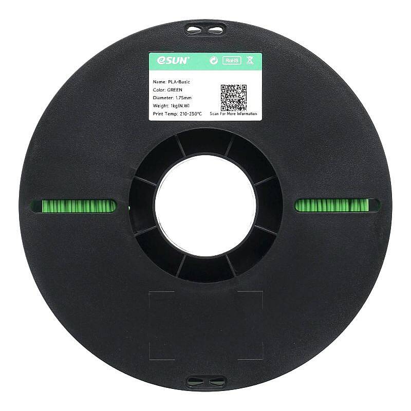 Esun PLA Basic Filament Green 1.75mm 1000gr - 4