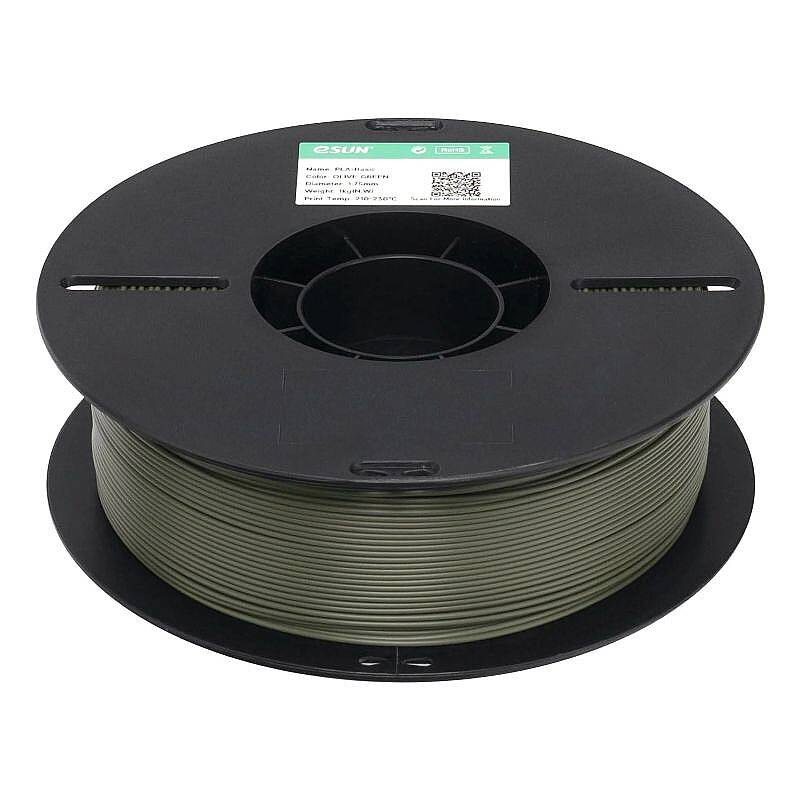 Esun PLA Basic Filament Olive Green 1.75mm 1000gr - 3