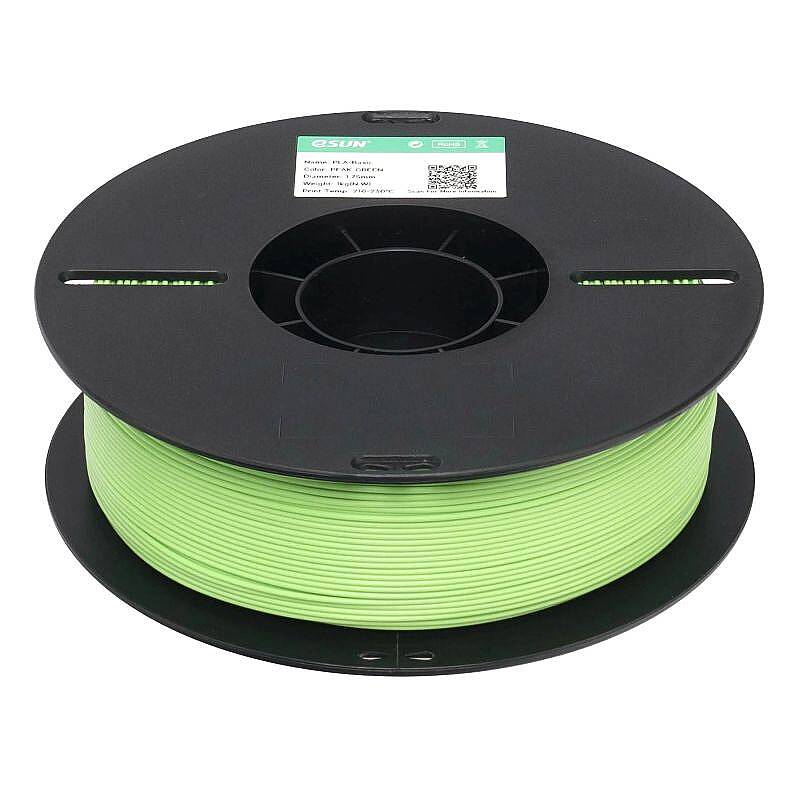 Esun PLA Basic Filament Peak Green 1.75mm 1000gr - 3