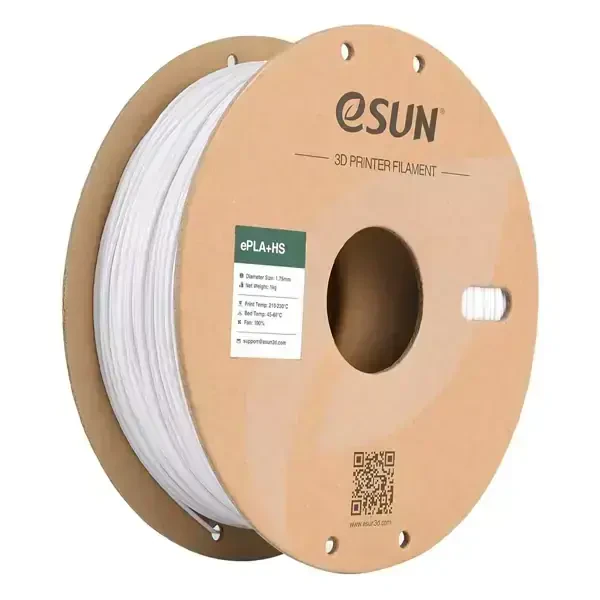 Esun PLA-HS Yüksek Hızlı Filament Beyaz 1.75mm 1000gr - Esun