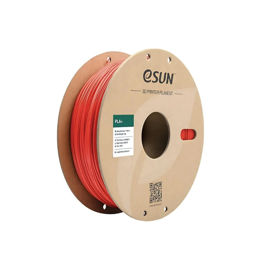 Esun PLA Plus Filament Kırmızı 1.75mm 1000gr - 1
