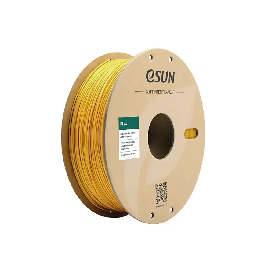 Esun PLA Plus Filament Sarı 1.75mm 1000gr - 1