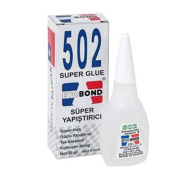 Evobond 502 Japon Yapıştırıcısı - 20gr - 1