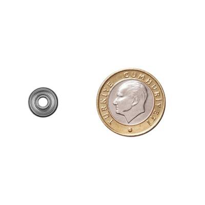 F623 ZZ Flanşlı Rulman - 3mm İç Çap - Robolink (1)