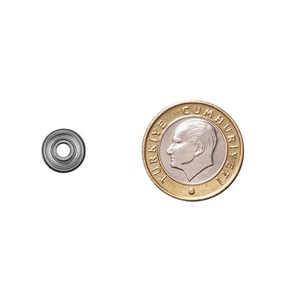 F623 ZZ Flanşlı Rulman - 3mm İç Çap - 2