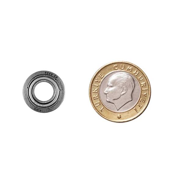 F688ZZ Flanşlı Rulman - 8mm İç Çap - 2