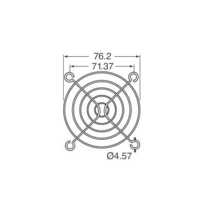 Fan Teli - 80X80mm - Robolink (1)