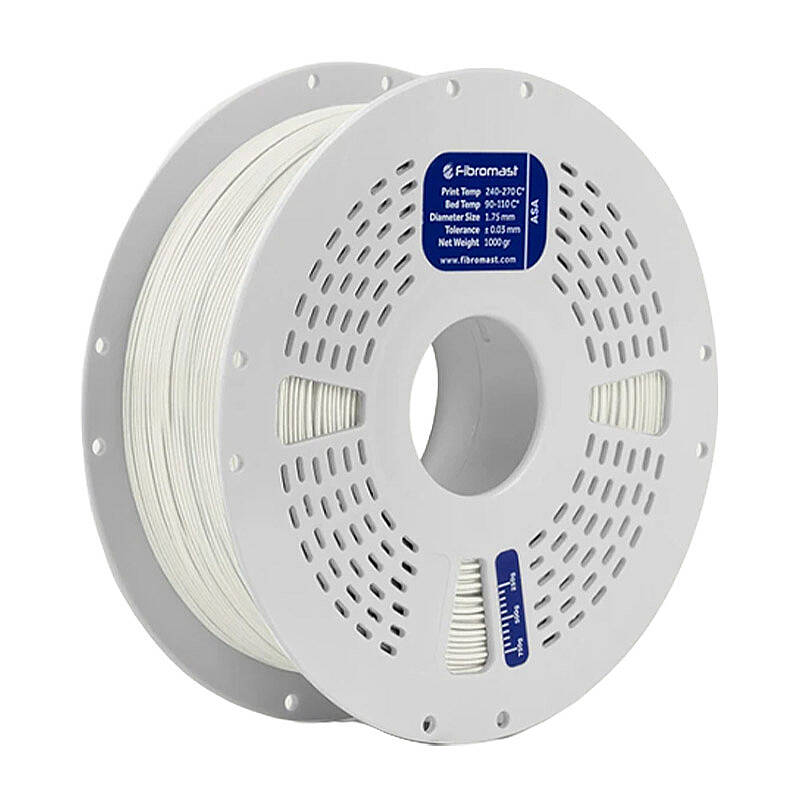 Fibromast ASA Beyaz Filament 1.75mm 1000gr - 1