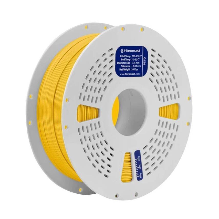 Fibromast Petg Sarı Filament - 1