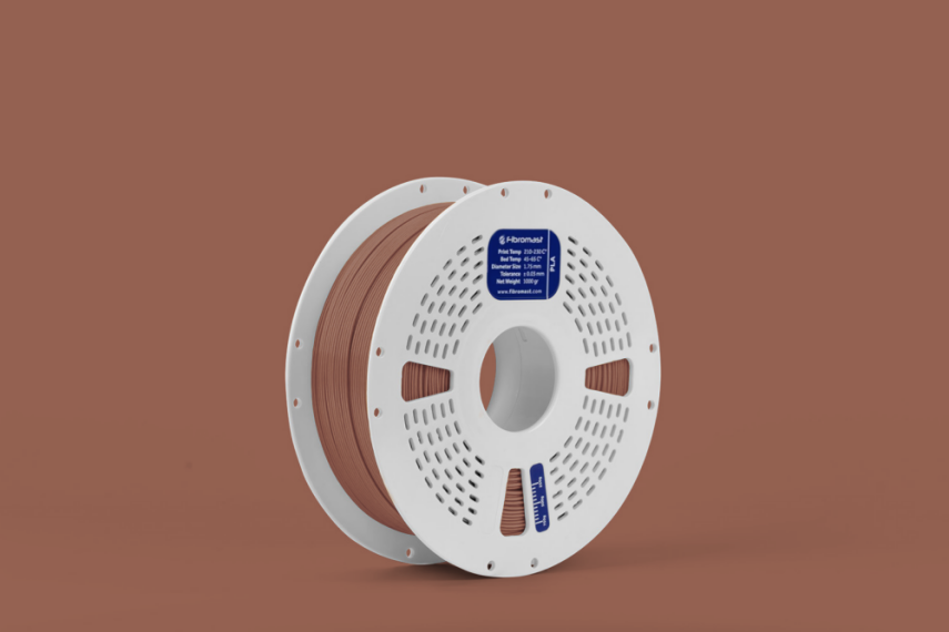 Fibromast PLA Bakır Kahverengi Filament - 1