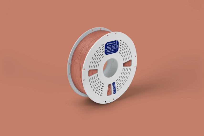 Fibromast PLA Bej Kırmızı Filament - 2