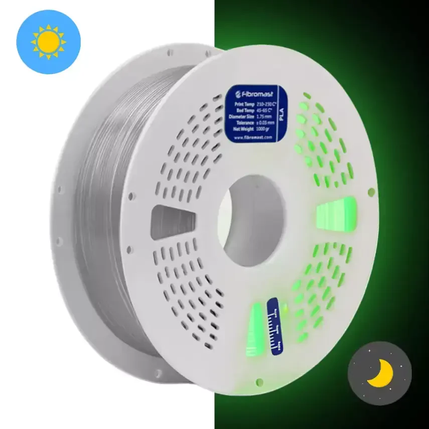 Fibromast PLA Glow Filament - 1