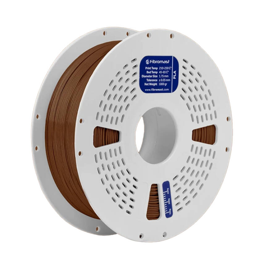 Fibromast PLA Kahverengi Filament - 1