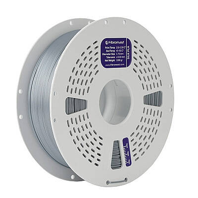 Fibromast Silk PLA Gümüş Filament - 1 data-big=