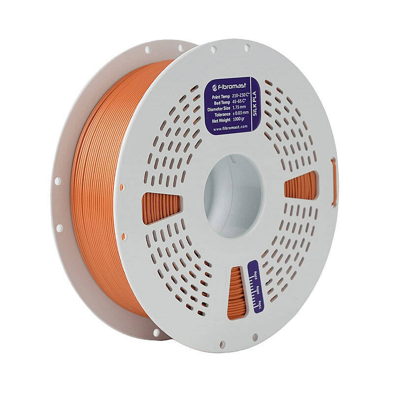 Fibromast Silk PLA Soft Bakır Filament - 1