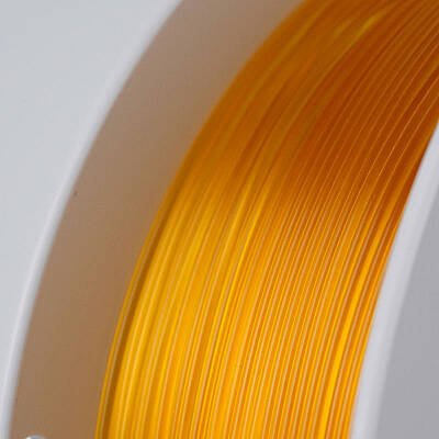 Fibromast Transparan PLA Sarı Filament 1.75mm 1000gr - Fibromast (1)