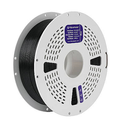 Fibromast Transparan PLA Siyah Filament 1.75mm 1000gr - 1 data-big=