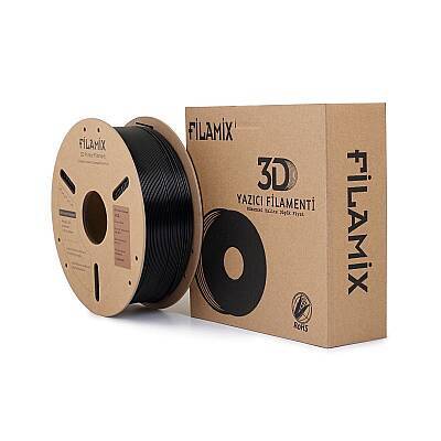 Filamix ASA Filament Black 1.75mm 1000gr - 3