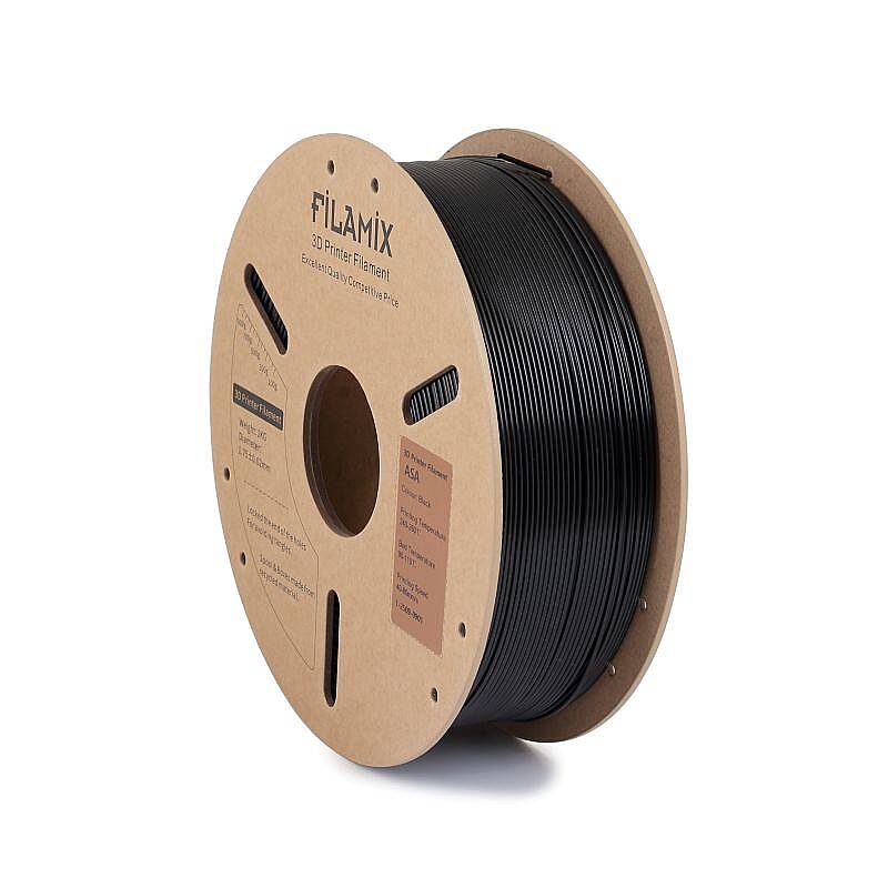 Filamix ASA Filament Black 1.75mm 1000gr - 1