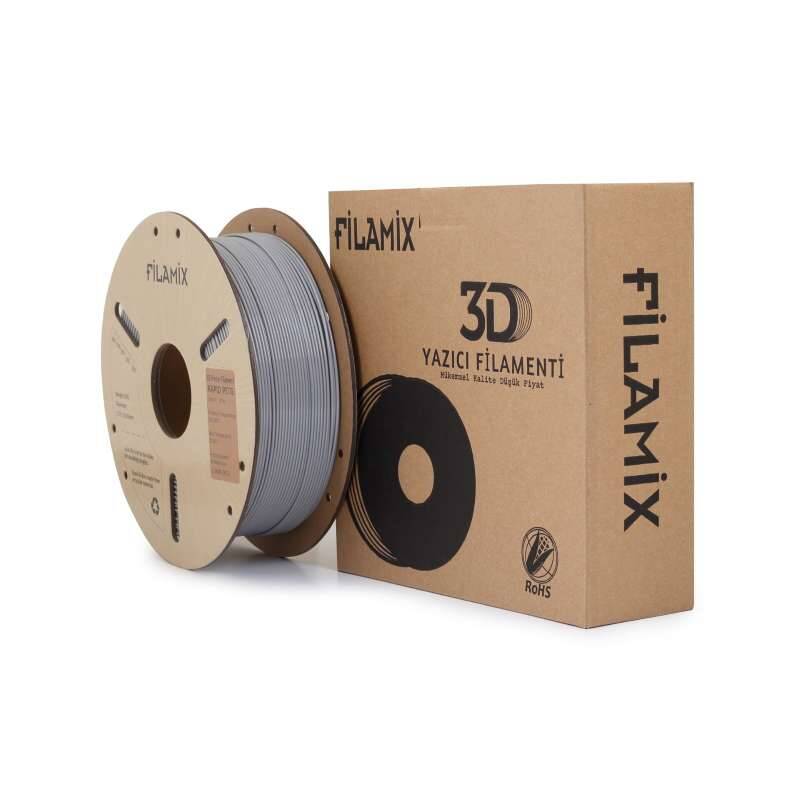 Filamix Hyper PETG Filament Gri 1.75mm 1000gr - 3