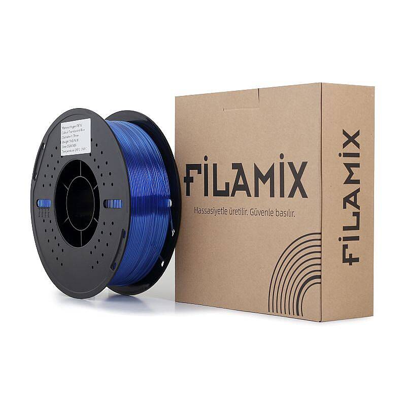 Filamix Hyper PETG Filament Translucent Blue 1.75mm 1000gr - 3