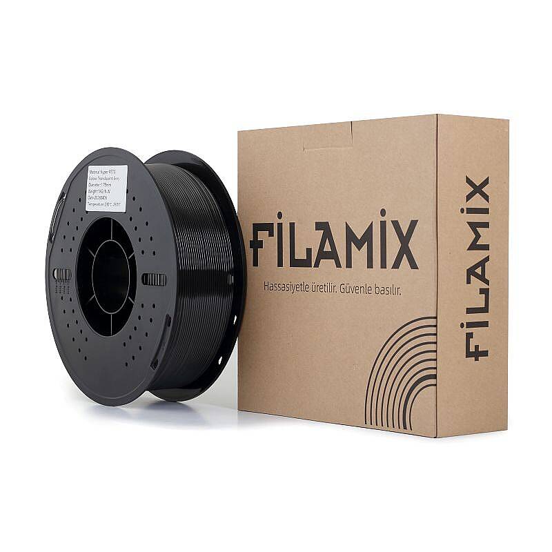 Filamix Hyper PETG Filament Translucent Grey 1.75mm 1000gr - 3