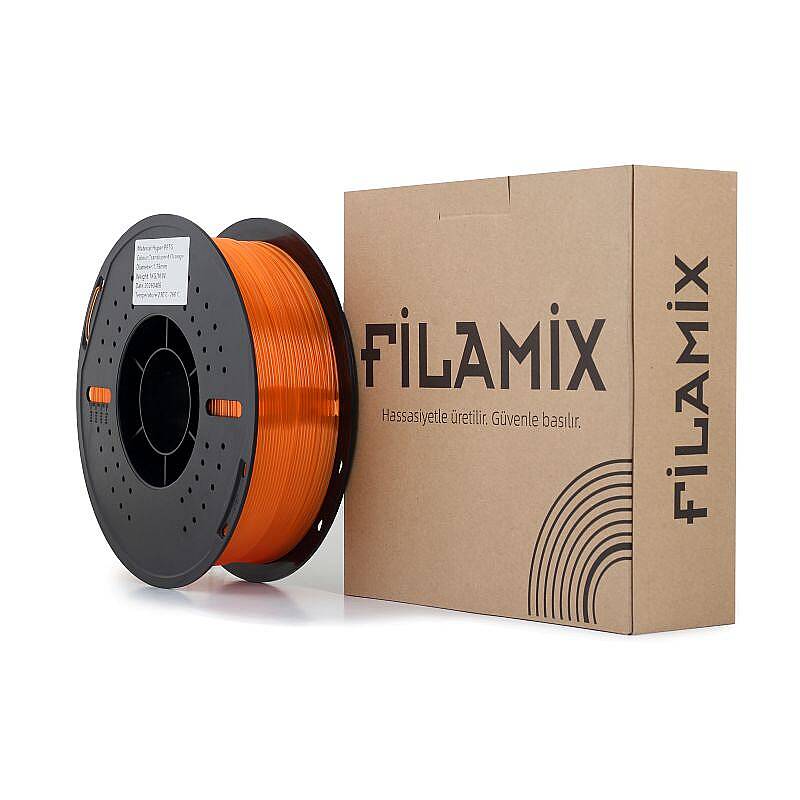 Filamix Hyper PETG Filament Translucent Orange 1.75mm 1000gr - 3
