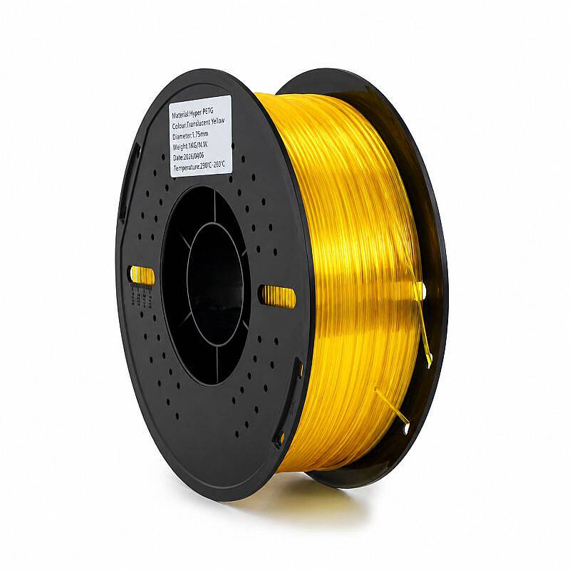 Filamix Hyper PETG Filament Translucent Yellow 1.75mm 1000gr - 1