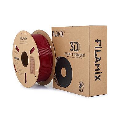 Filamix Hyper PLA + Filament Burgundy Red 1.75mm 1000gr - 3 data-big=