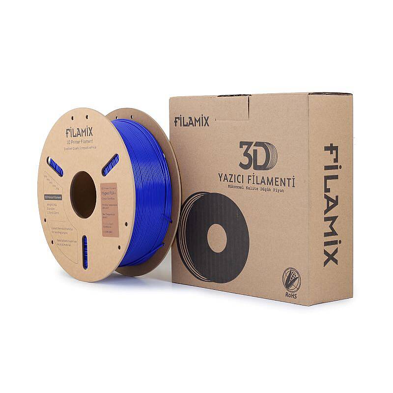 Filamix Hyper PLA + Filament Dark Blue 1.75mm 1000gr - 3