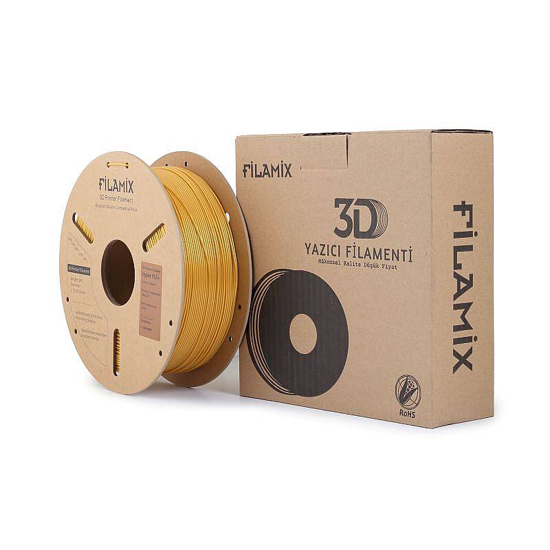 Filamix Hyper PLA + Filament Gold 1.75mm 1000gr - 3