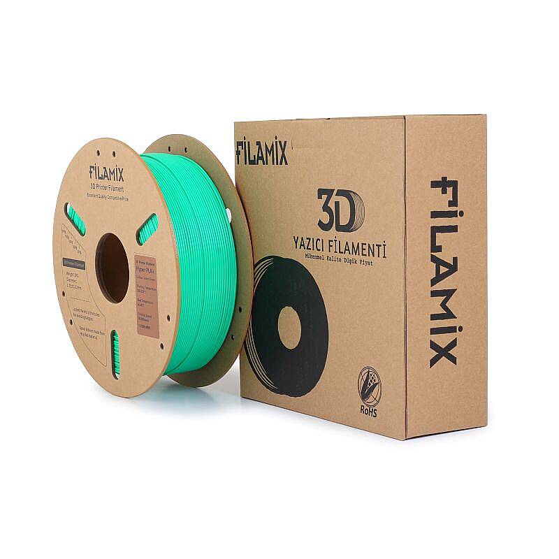 Filamix Hyper PLA + Filament Grass Green 1.75mm 1000gr - 3
