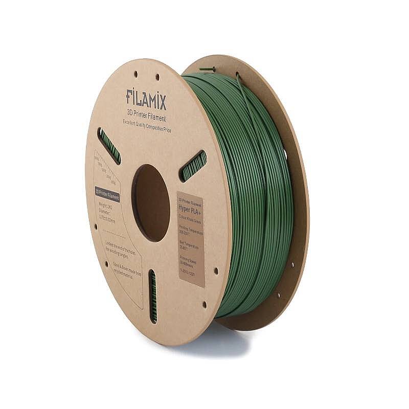 Filamix Hyper PLA + Filament Haki Yeşil 1.75mm 1000gr - 1