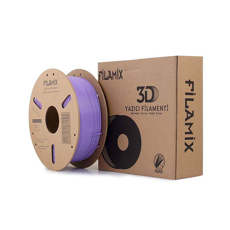 Filamix Hyper PLA + Filament Lavander Purple 1.75mm 1000gr - 3
