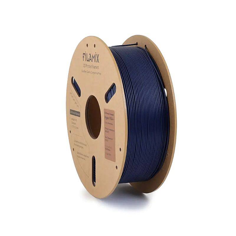 Filamix Hyper PLA + Filament Navy Blue 1.75mm 1000gr - 1