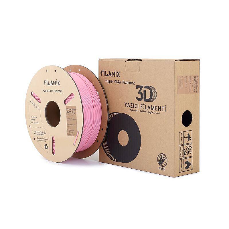Filamix Hyper PLA + Filament Pink 1.75mm 1000gr - 3