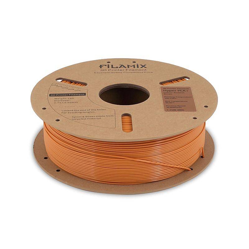 Filamix Hyper PLA + Filament Reddish Brown 1.75mm 1000gr - 2