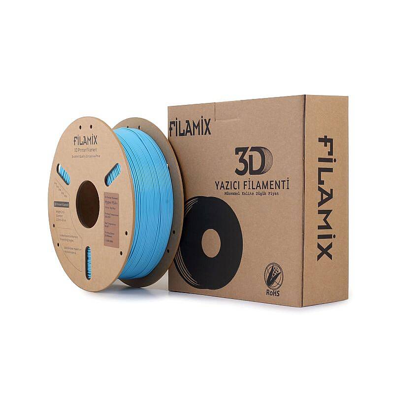 Filamix Hyper PLA + Filament Sky Blue 1.75mm 1000gr - 3
