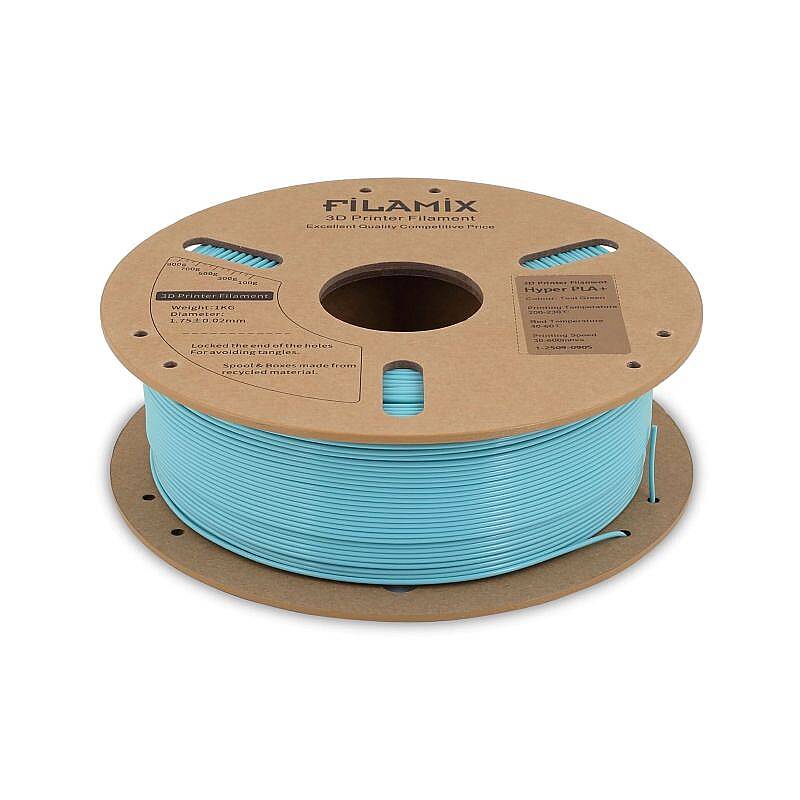 Filamix Hyper PLA + Filament Teal Green 1.75mm 1000gr - 2