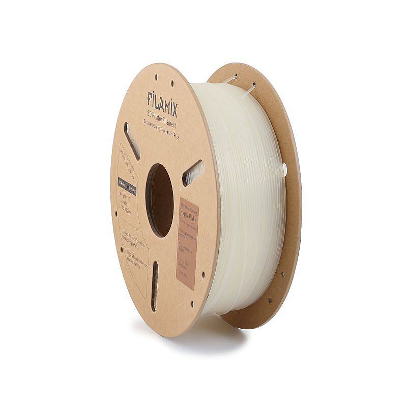 Filamix Hyper PLA + Filament Transparent 1.75mm 1000gr - 1