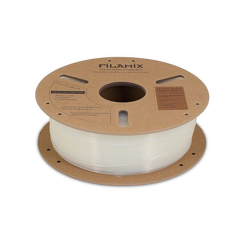 Filamix Hyper PLA + Filament Transparent 1.75mm 1000gr - 2