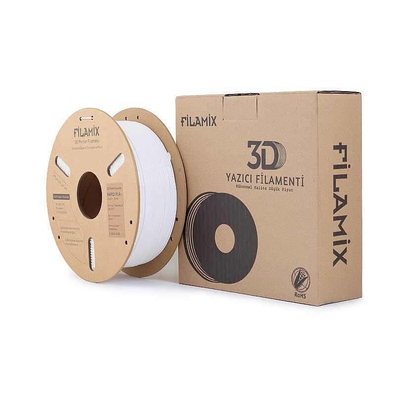 Filamix Hyper PLA + Filament Beyaz 1.75mm 1000gr - 3