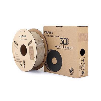 Filamix Hyper PLA + Filament Ahşap Rengi 1.75mm 1000gr - 3 data-big=