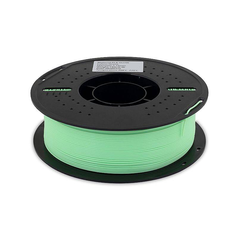 Filamix PLA Glow Karanlıkta Parlayan Filament Green 1.75mm 1000gr - 2