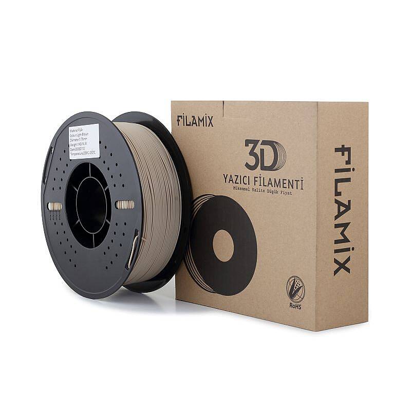 Filamix PLA Plus Filament Açık Kahverengi 1.75mm 1000gr - 3