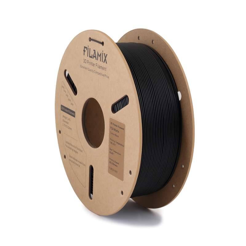 Filamix PLA Mat Filament Black 1.75mm 1000gr - 1
